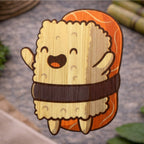 CUTE MUSUBI Bamboo Sticker