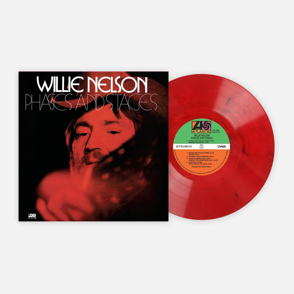 Willie Nelson — Phases and Stages | 1974 Country Vinyl LP: Default Title