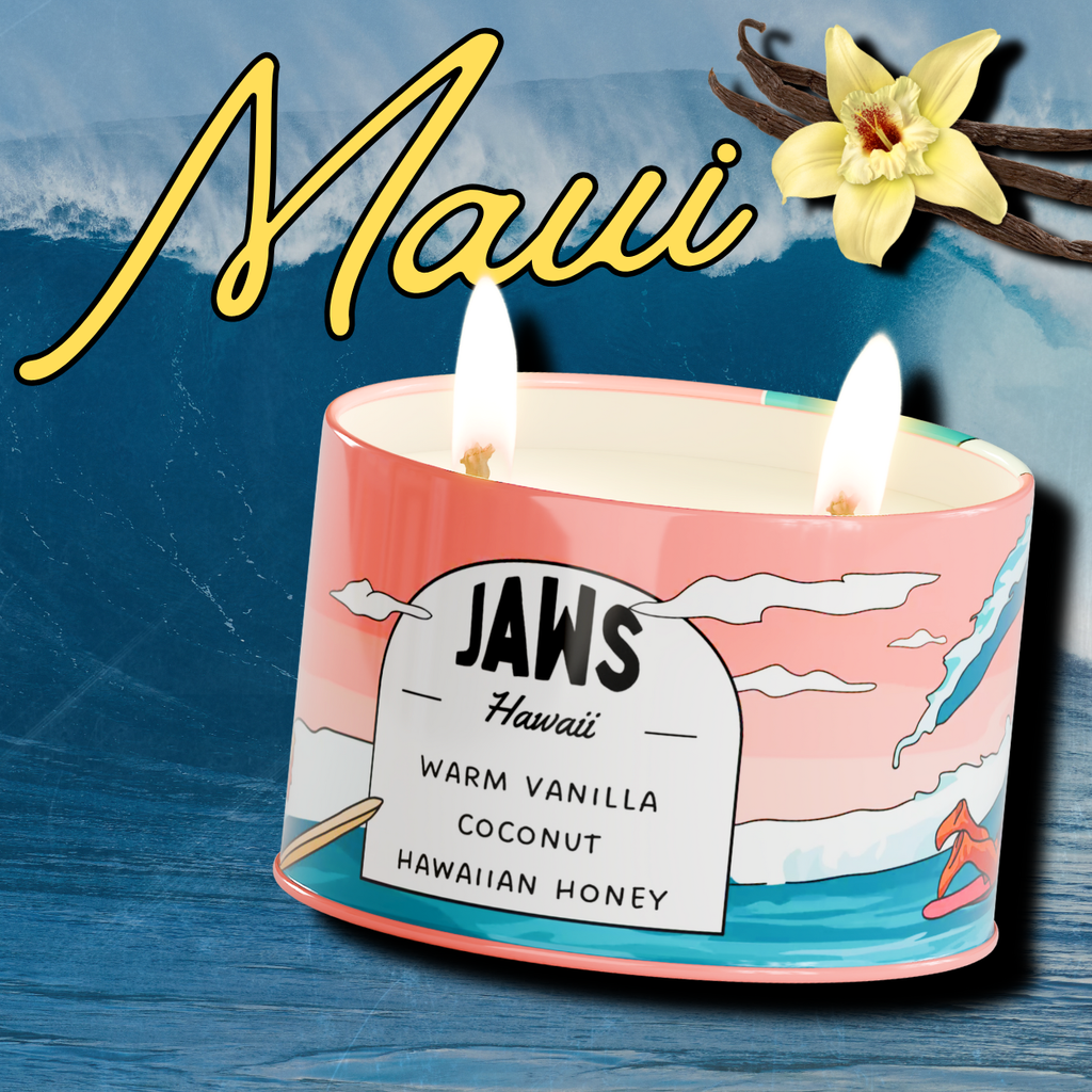 JAWS Scented Destination Candle | Vanilla, Coconut & Honey