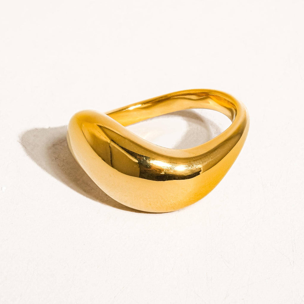 CLASSIC WAVY 18k Ring - Gold