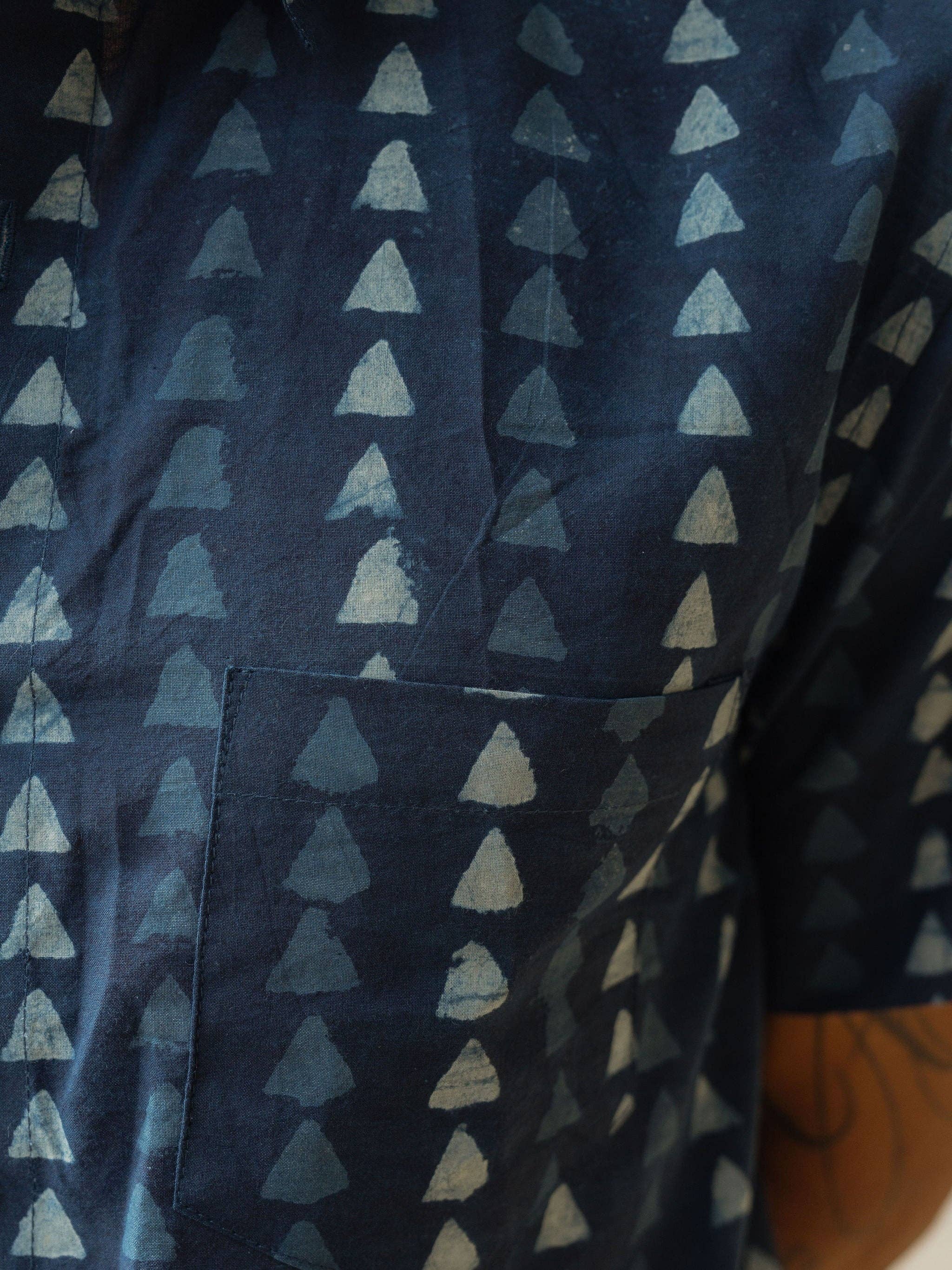 SHADOW Short Sleeve Button Down Shirt