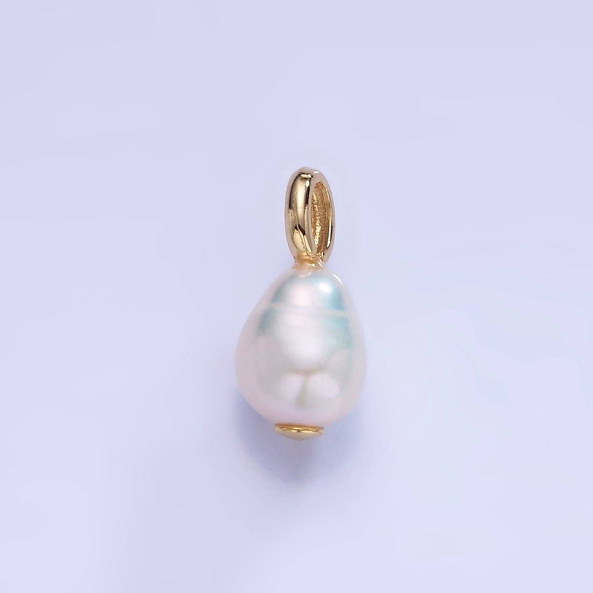 MOONLIGHT 14K Gold Fill Freshwater Pearl Drop Pendant