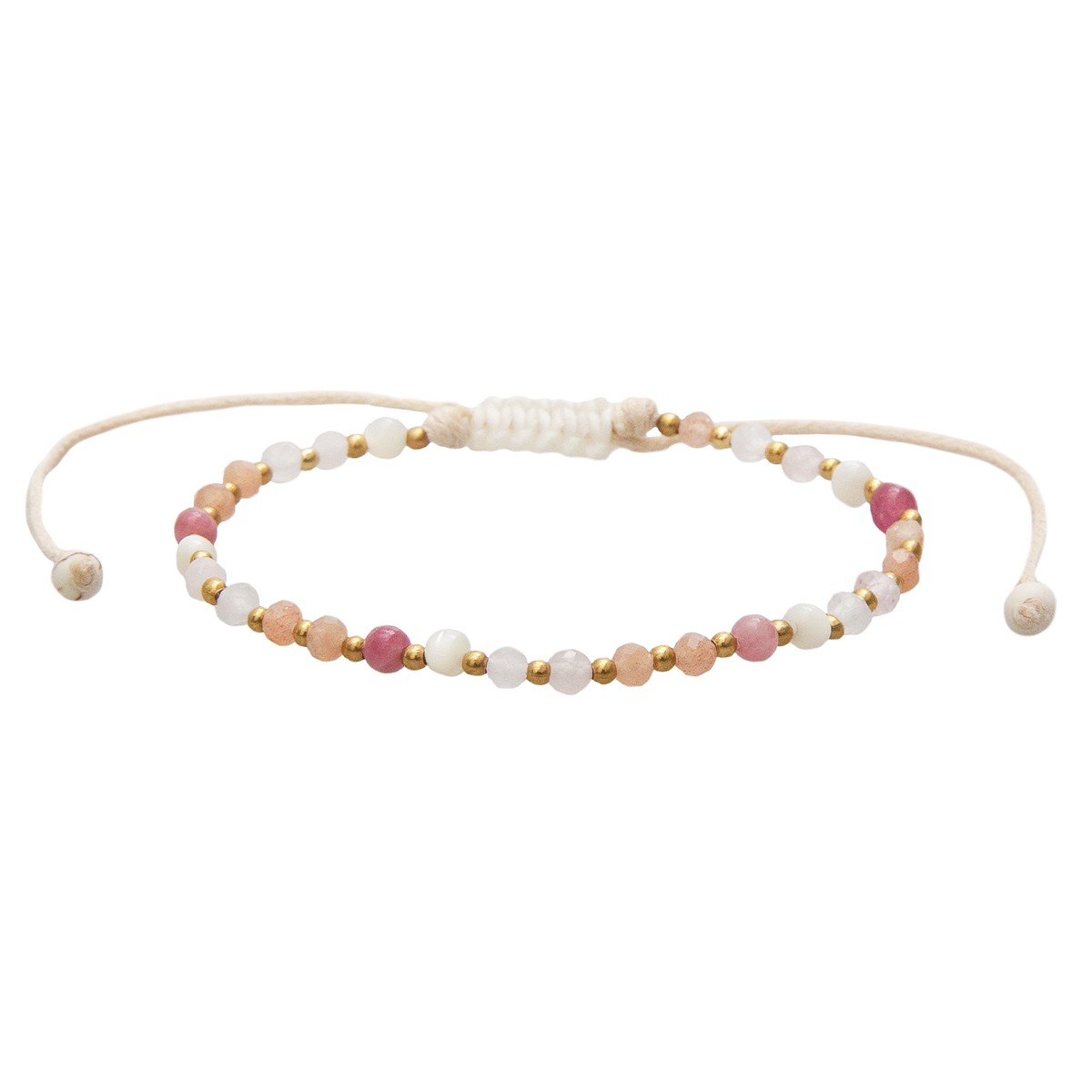 MAUI 3mm Adjustable Beaded Bracelet | Hawaii Healing Collection