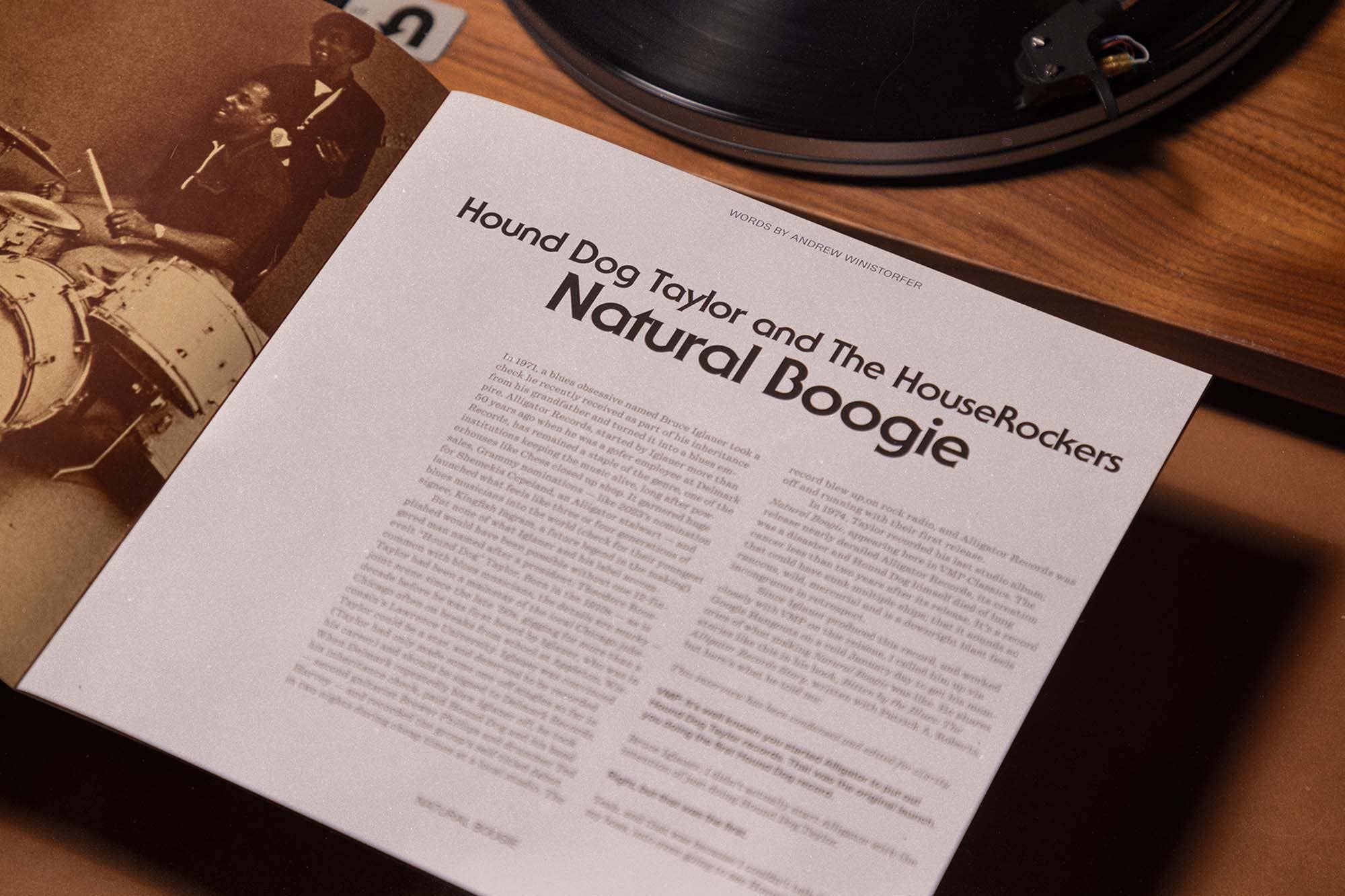 Hound Dog Taylor and The House Rockers — Natural Boogie | 1974 Chicago Blues Vinyl LP: Default Title