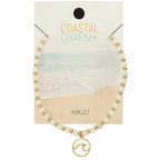 COASTAL WAVE Charm Anklet