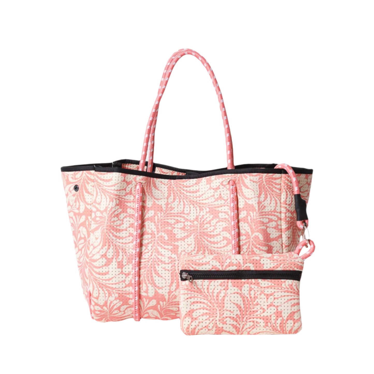 EVERYDAY TOTE BAG - PALM DREAMS PINK