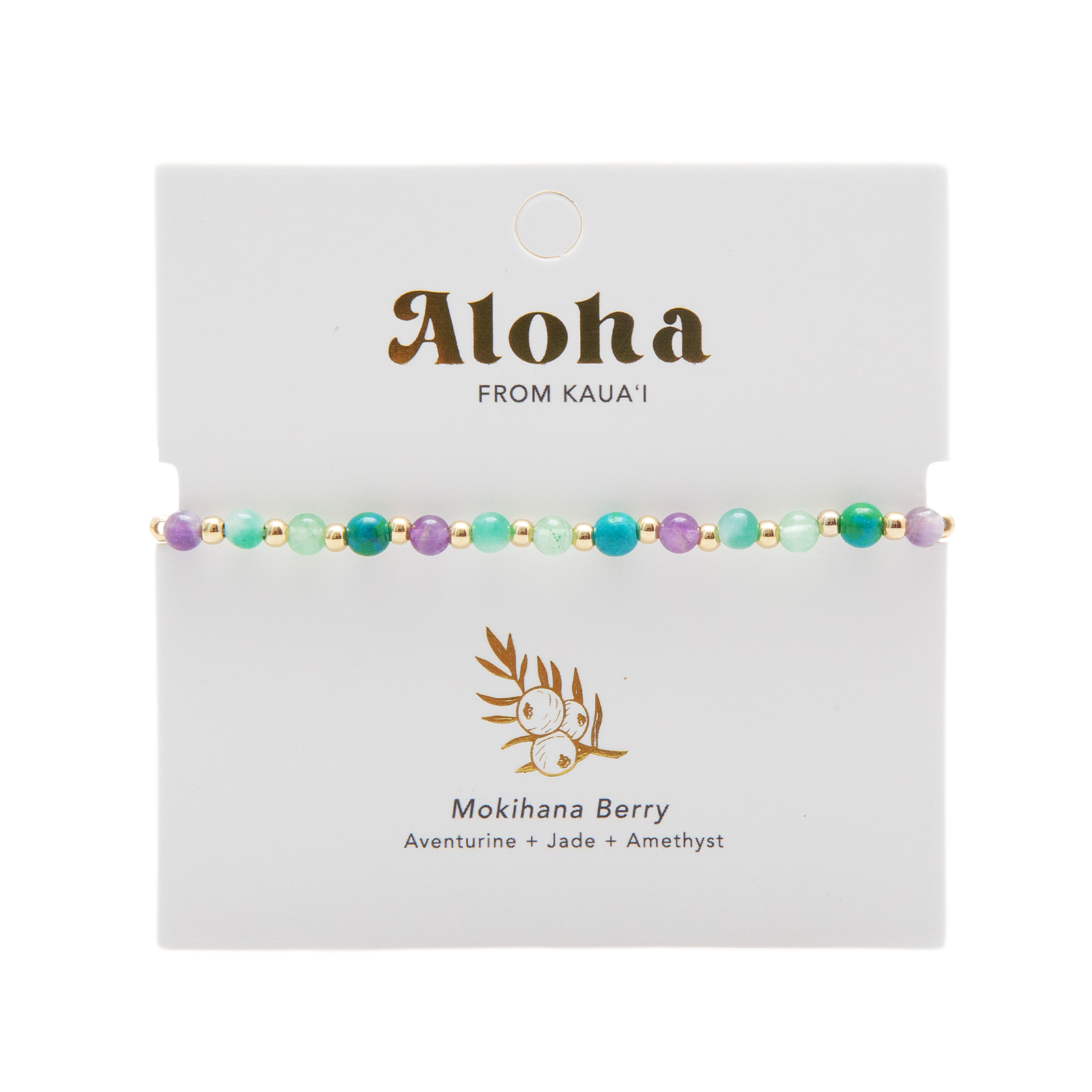 KAUA'I 4mm Hawaii Healing Bracelet