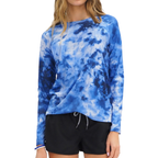 KAILANI Navy Tie Dye UPF50 L/S