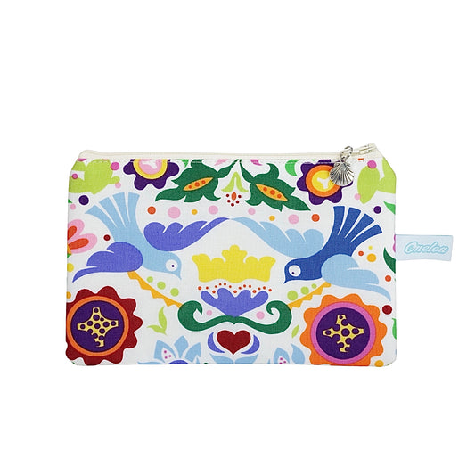 Oneloa Floral and Dove Coin Purse