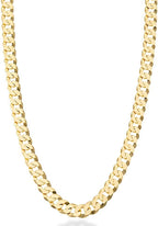 CUBAN 7mm Men's Link Chain Necklace - 22"