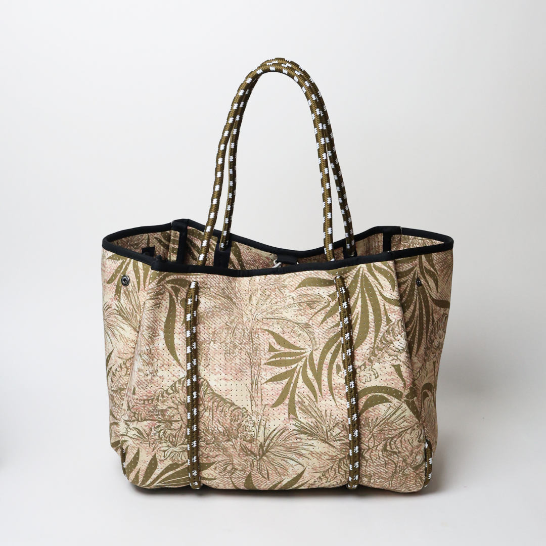 JUNGLE FEVER Beige Everyday Tote Bag