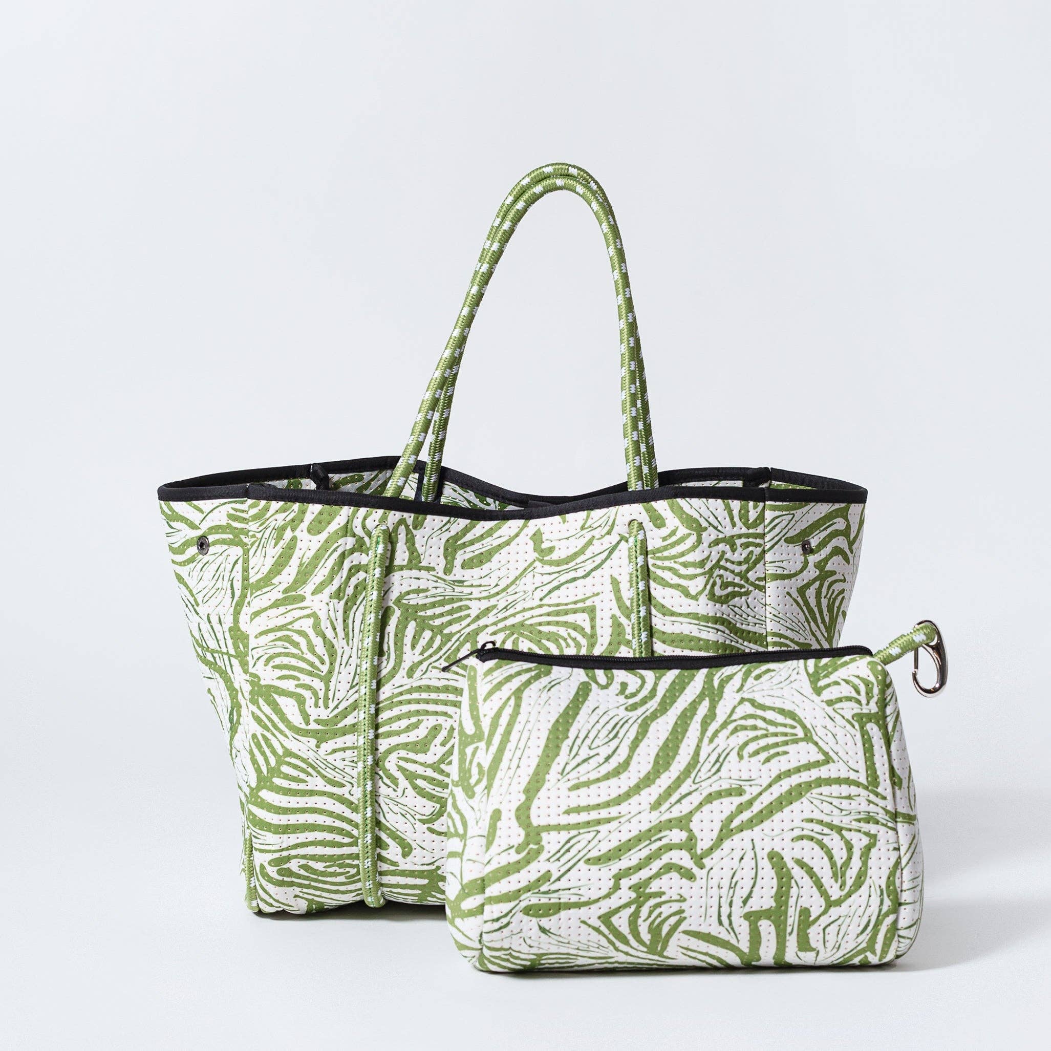 EVERYDAY TOTE BAG - SAGE MARBLE