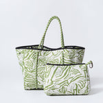 EVERYDAY TOTE BAG - SAGE MARBLE