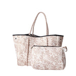 EVERYDAY TOTE BAG - PALM DREAMS BEIGE