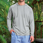 POLI POLI Heather Grey UPF50 Performance Hoodie