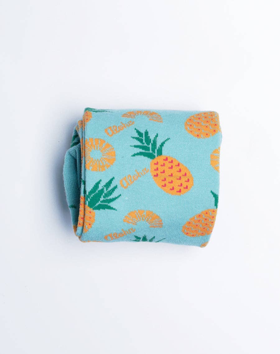 ALOHA PINEAPPLE Men's Crew Socks