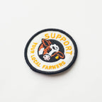 SUPPORT YOUR LOCAL FARMERS Decorative Iron On Embroidered Patch | Union Made