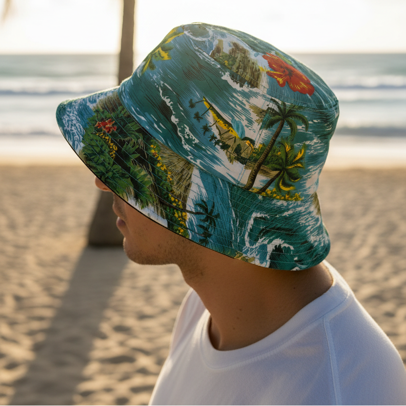 FANTASY FLORAL ANXD Bucket Hat