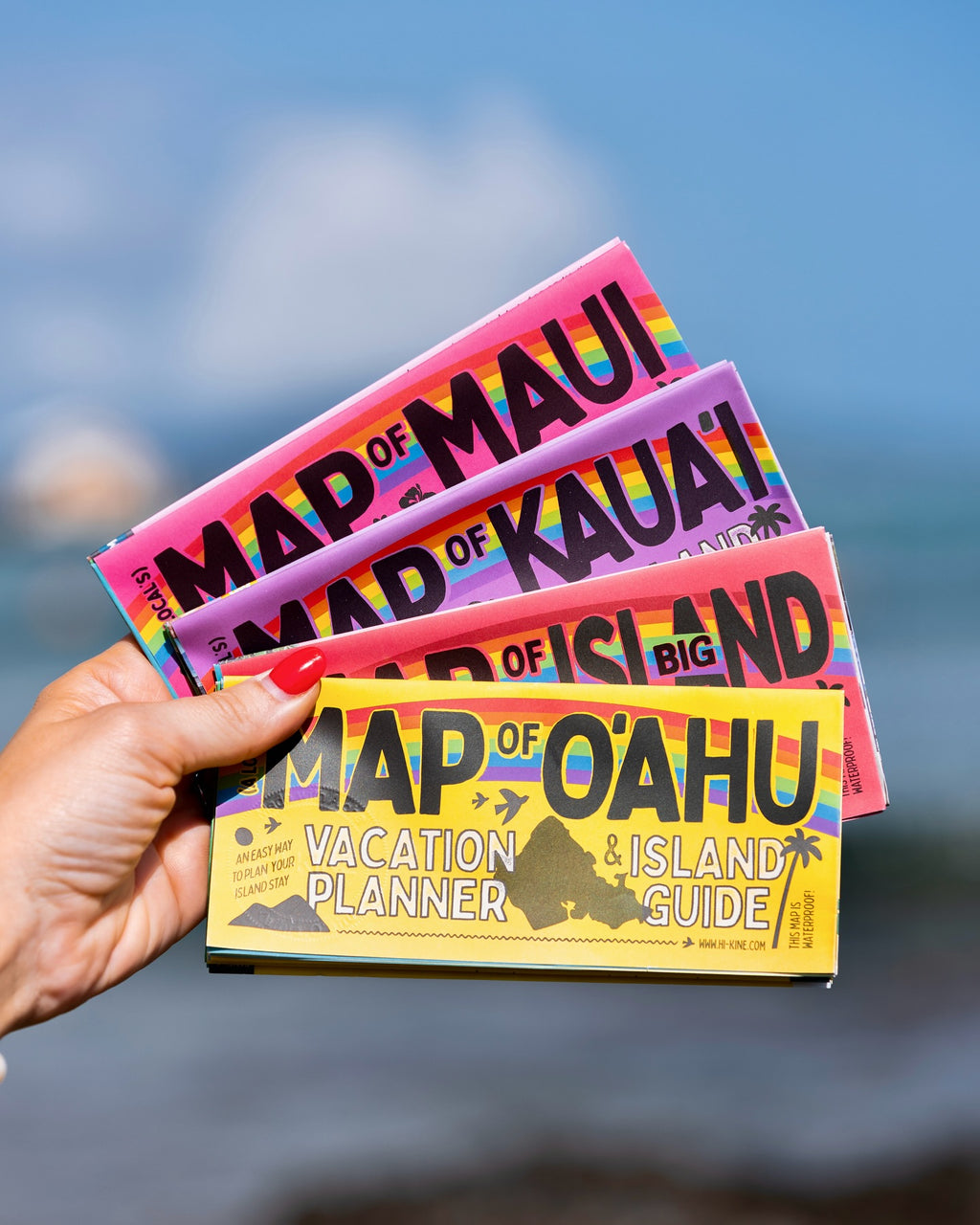 HI-KINE Island Guide Map