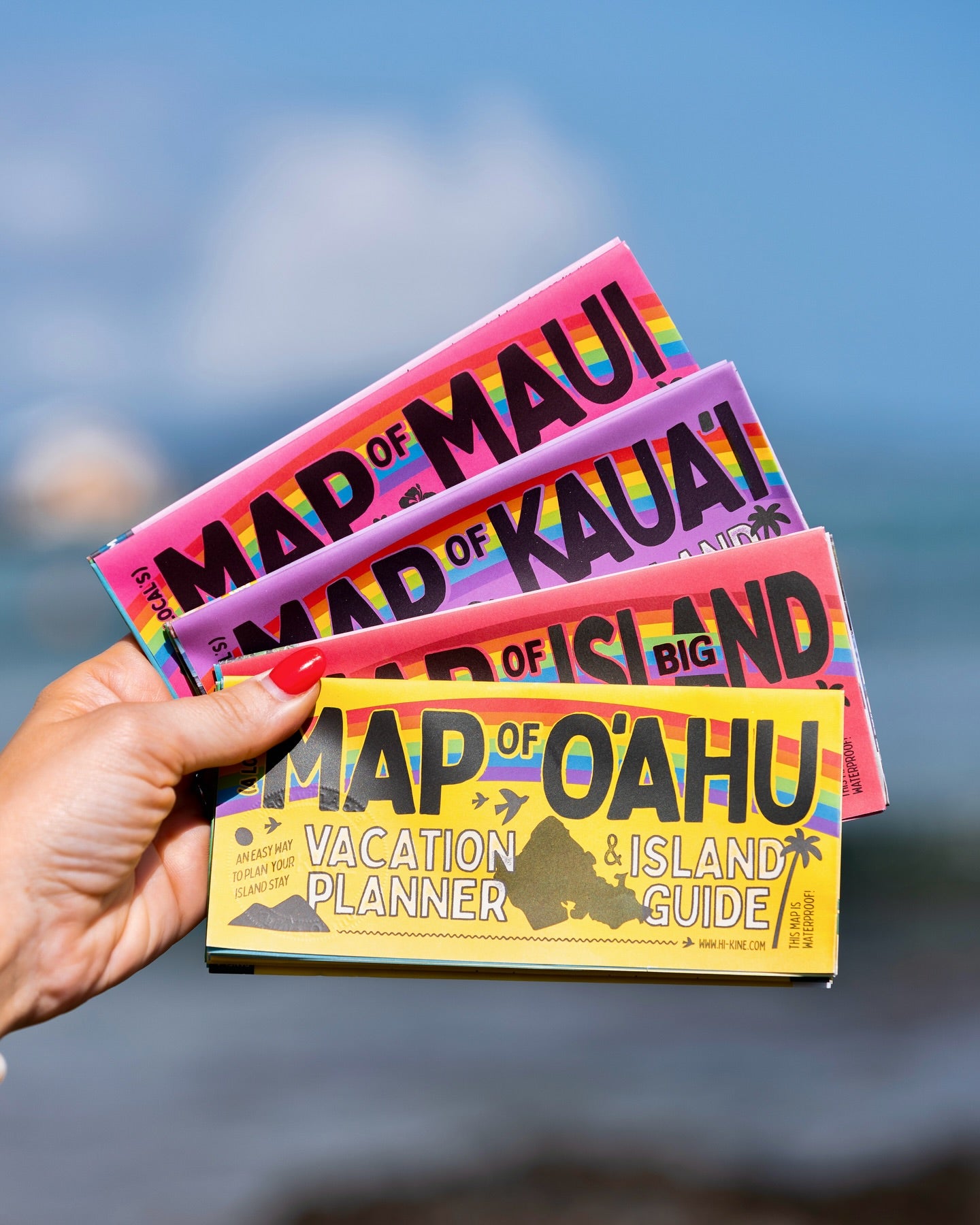 HI-KINE Island Guide Map