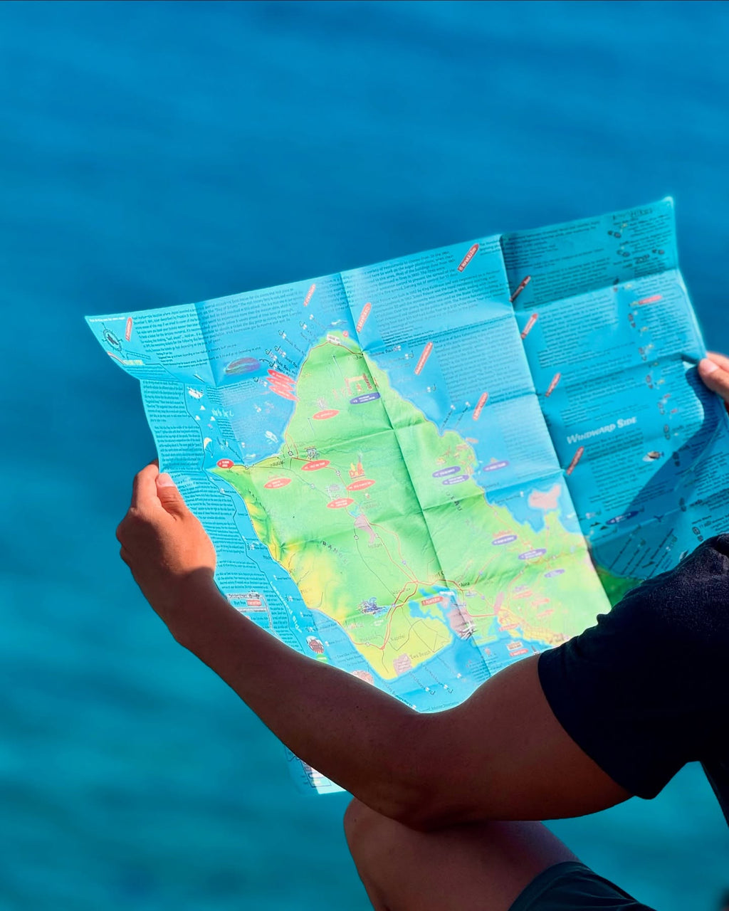 HI-KINE Island Guide Map