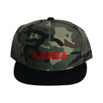 Camo Under Cover Youth Flatbrim SnapBack Hat