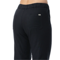 NORA Black Cotton Beach Pant