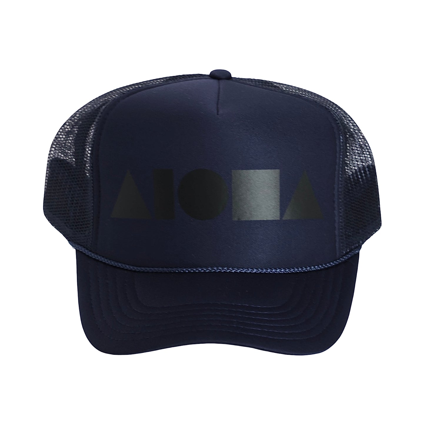 NAVY/MATTE BLACK Adult Trucker