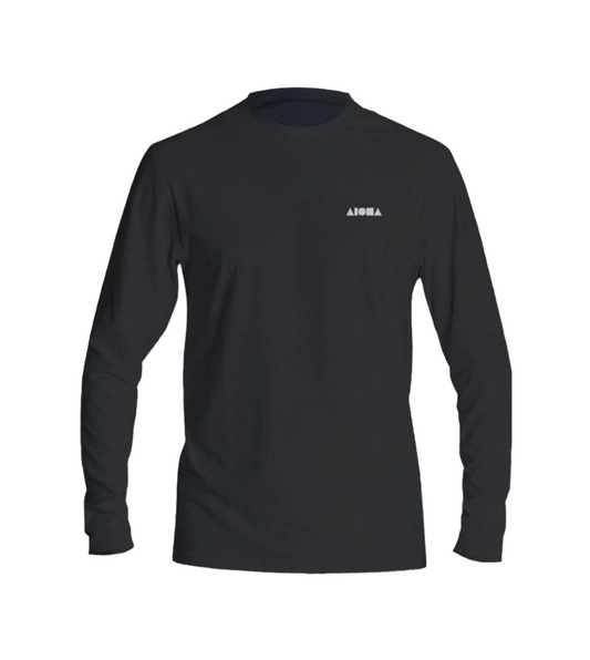 ANTIX Heather Charcoal UPF L/S