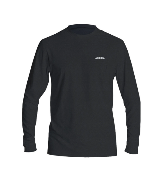 ANTIX UPF L/S Heather Charcoal