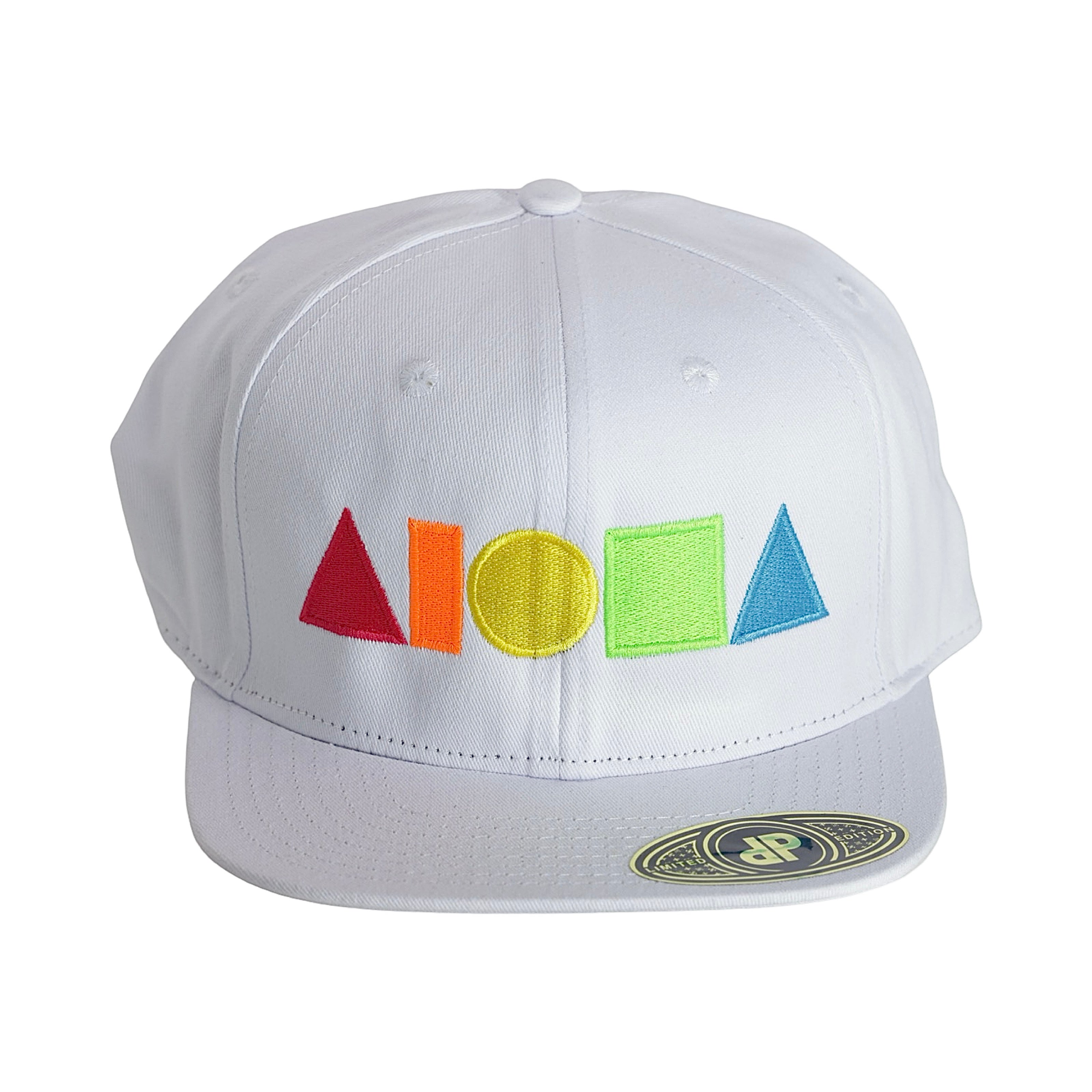 RAINBOW White Adult Snapback