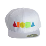 RAINBOW White Adult Snapback