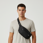 INDO Black Hip Pack - Cross Body Style