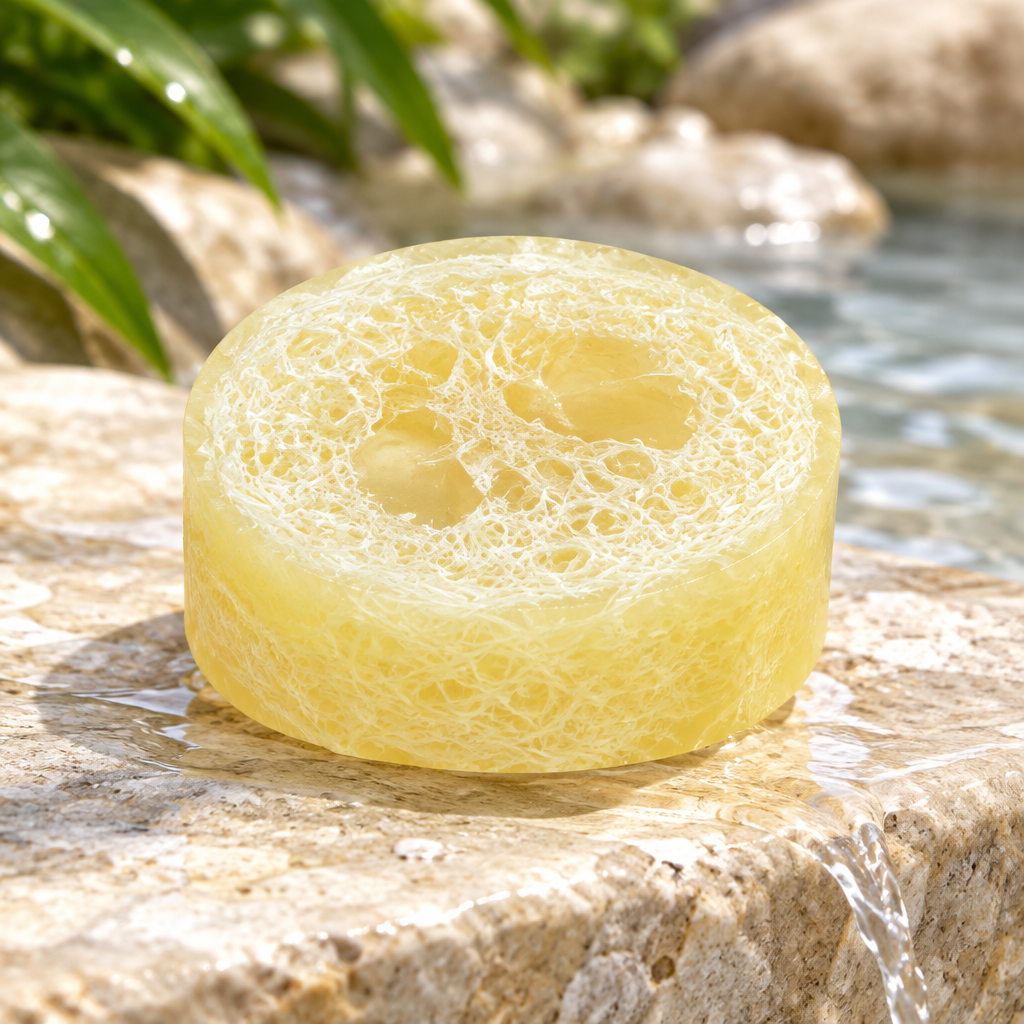 Island Sands loofah soap lifestyle image
