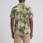JOEY Flower Camo Short Sleeve Button Down Shirt