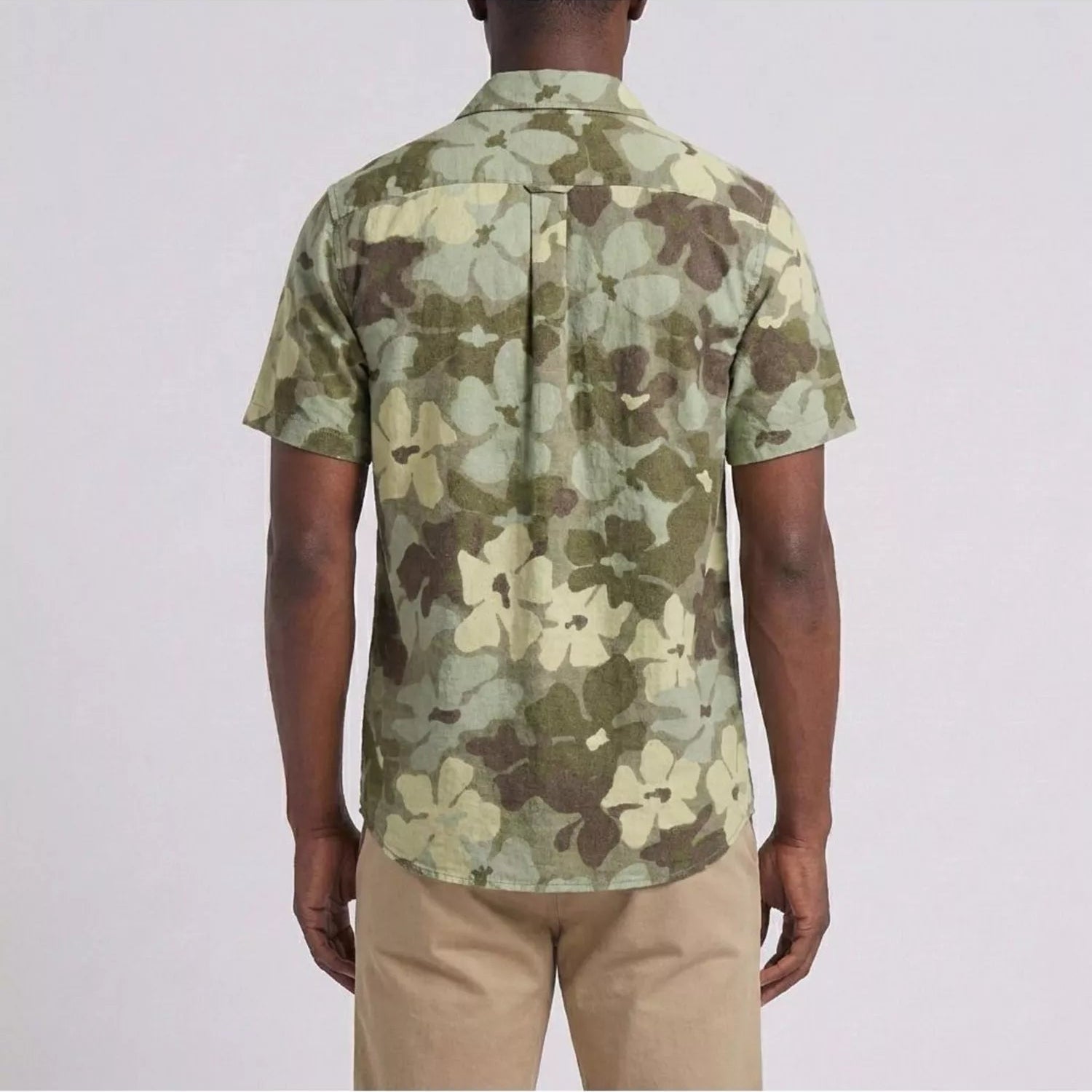JOEY Flower Camo S/S Button Down