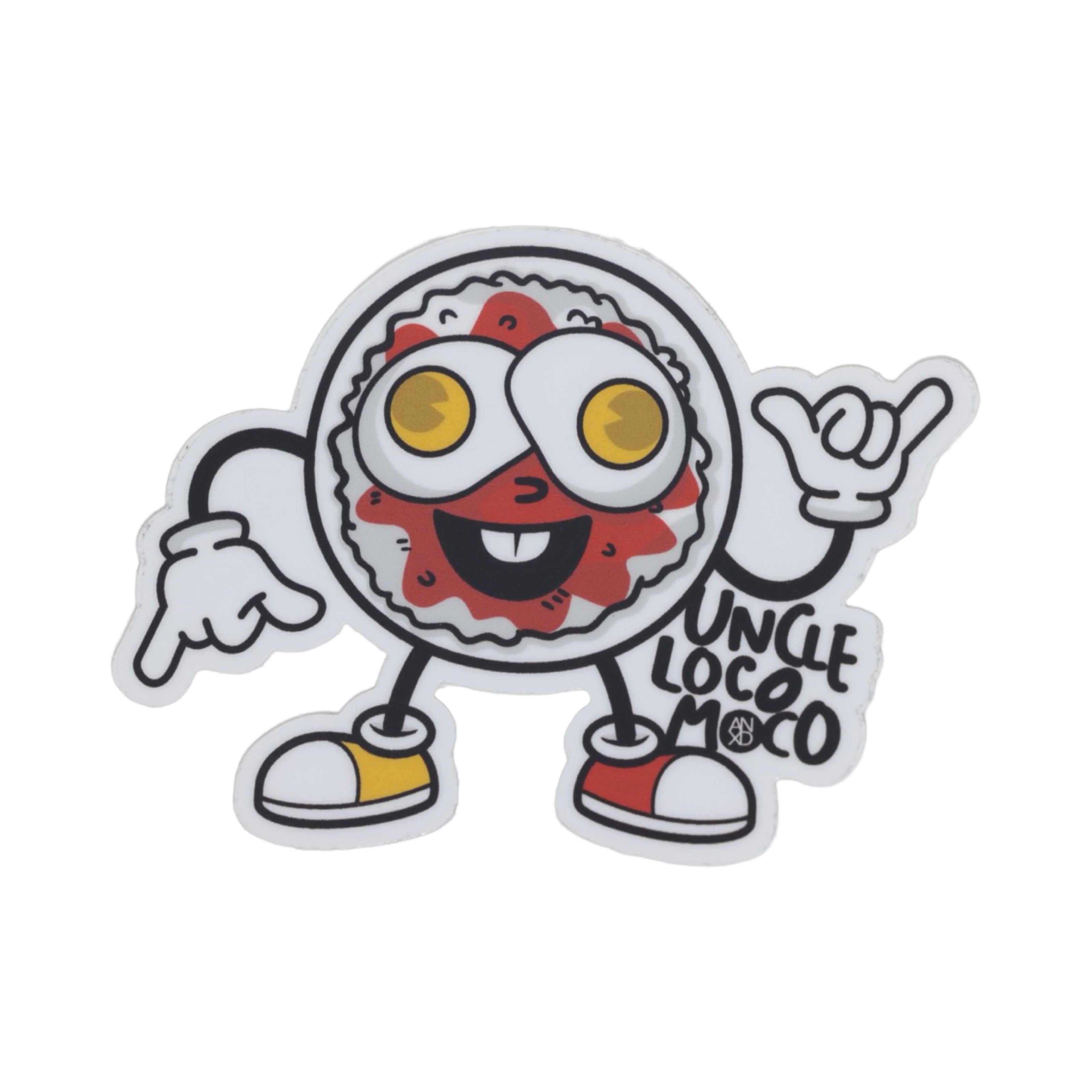 UNCLE LOCO MOCO ANXD Sticker