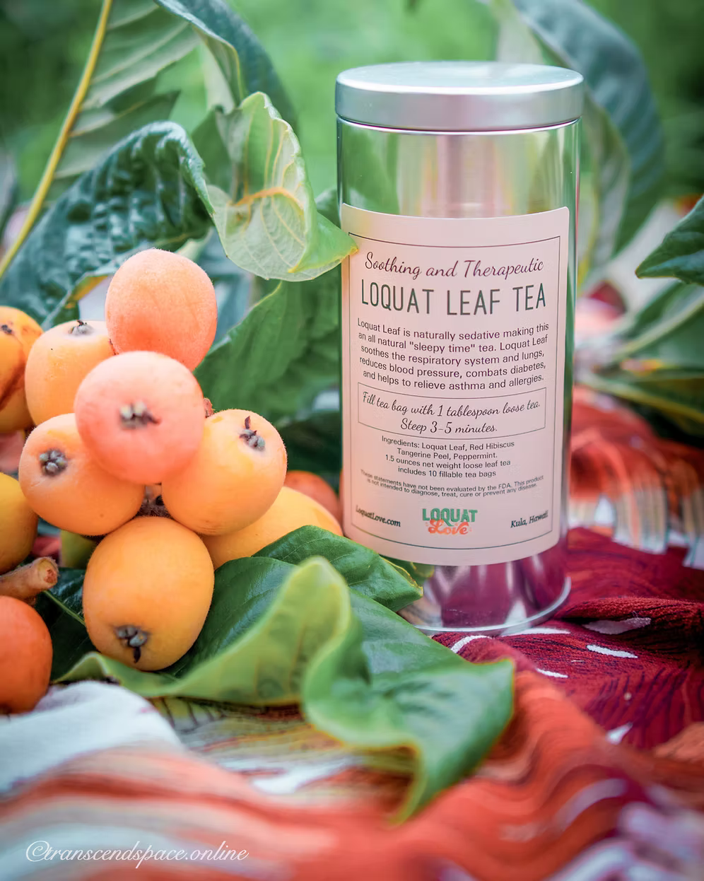 LOQUAT LOVE Loose Leaf Tea