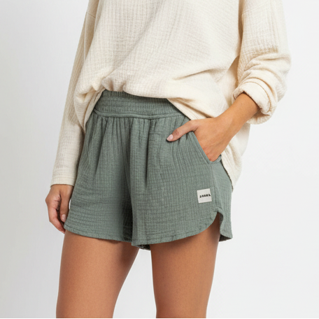 MAHINA Sage Beach Shorts