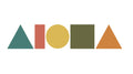 MID CENTURY MODERN Aloha Shapes Decal