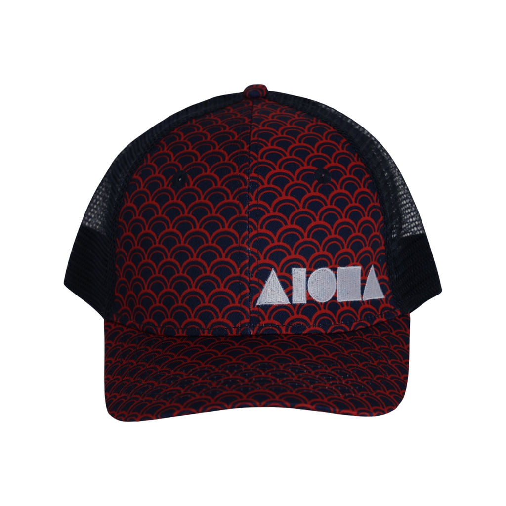 RED KOI Adult Curved Bill Snapback