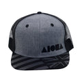 BLACK HAWAII FLAG Adult Snapback