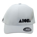 LIGHT GREY FLEXFIT Black Aloha Shapes Logo