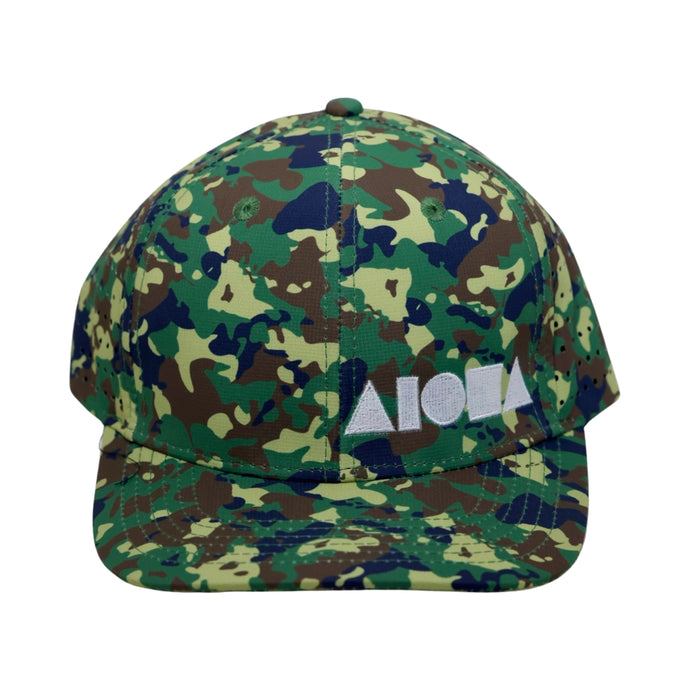 Hawaii Island Chain Camo Water Resistant Adult Curved Bill Snapback