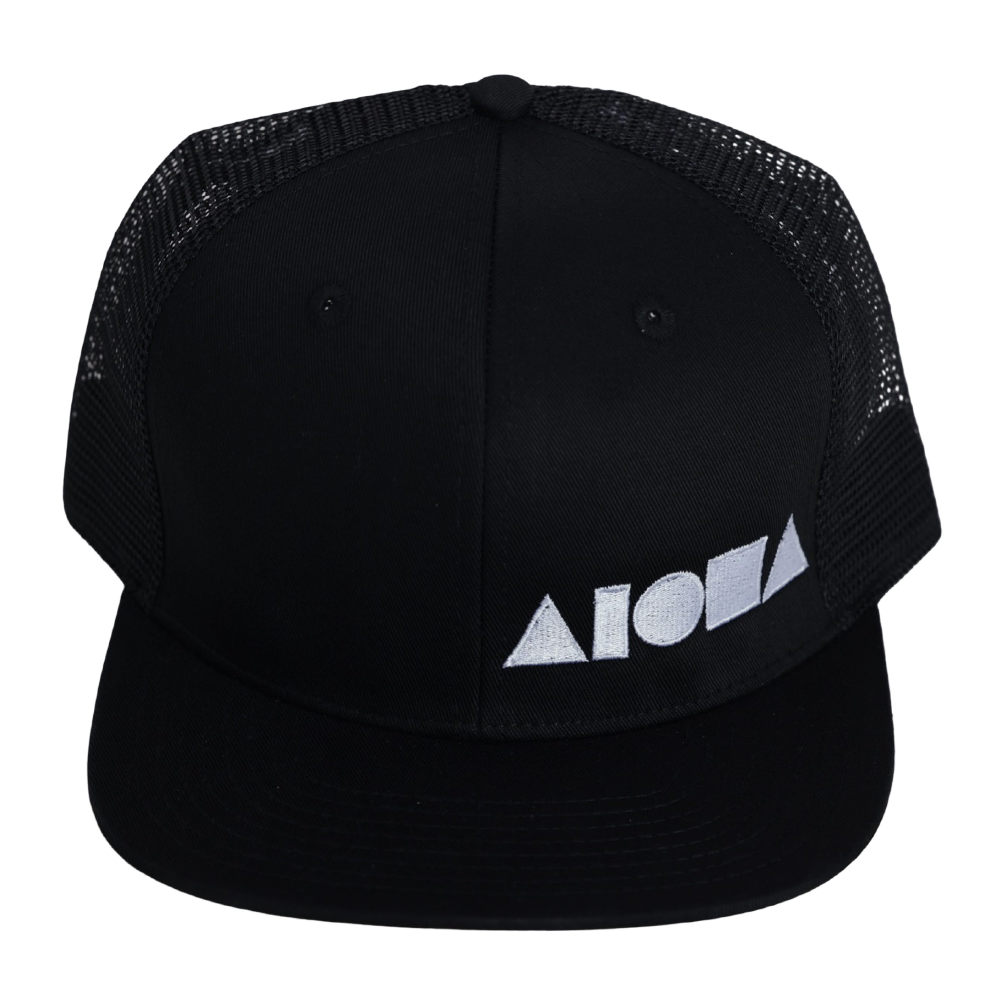 Black Mesh Adult Snapback