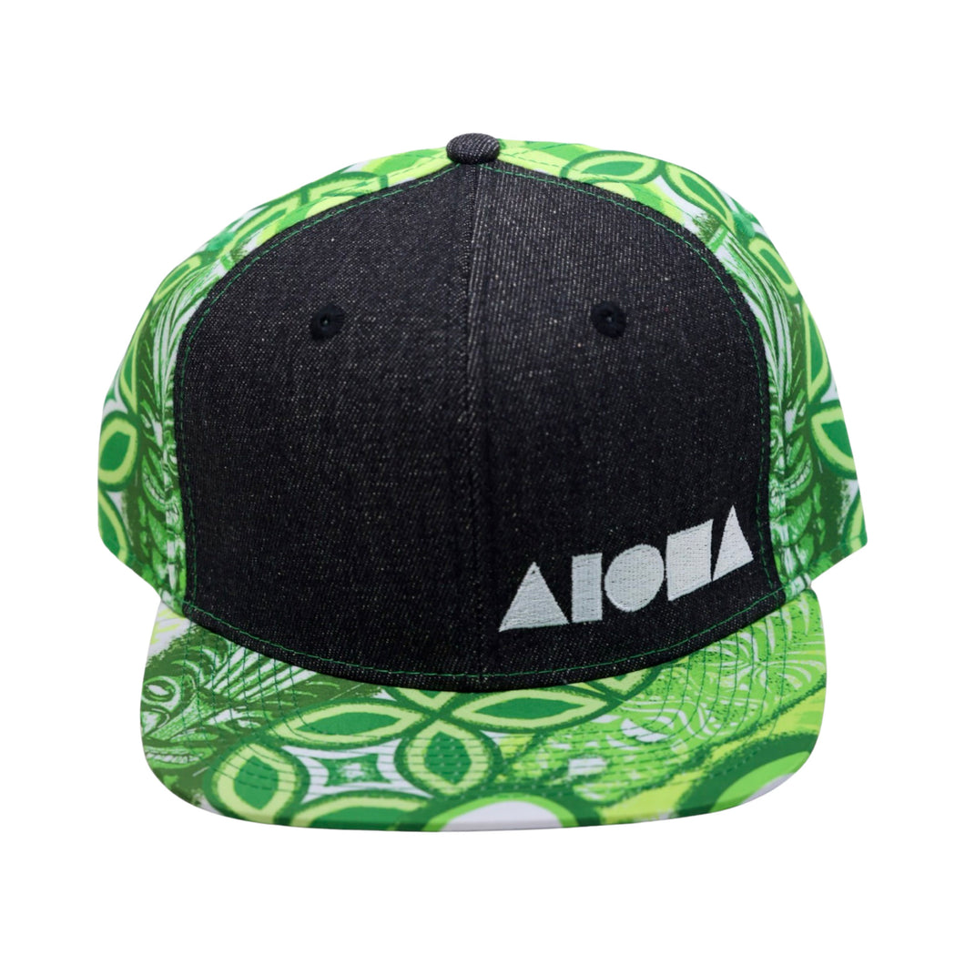 GREEN TIKI VIBES Adult Snapback