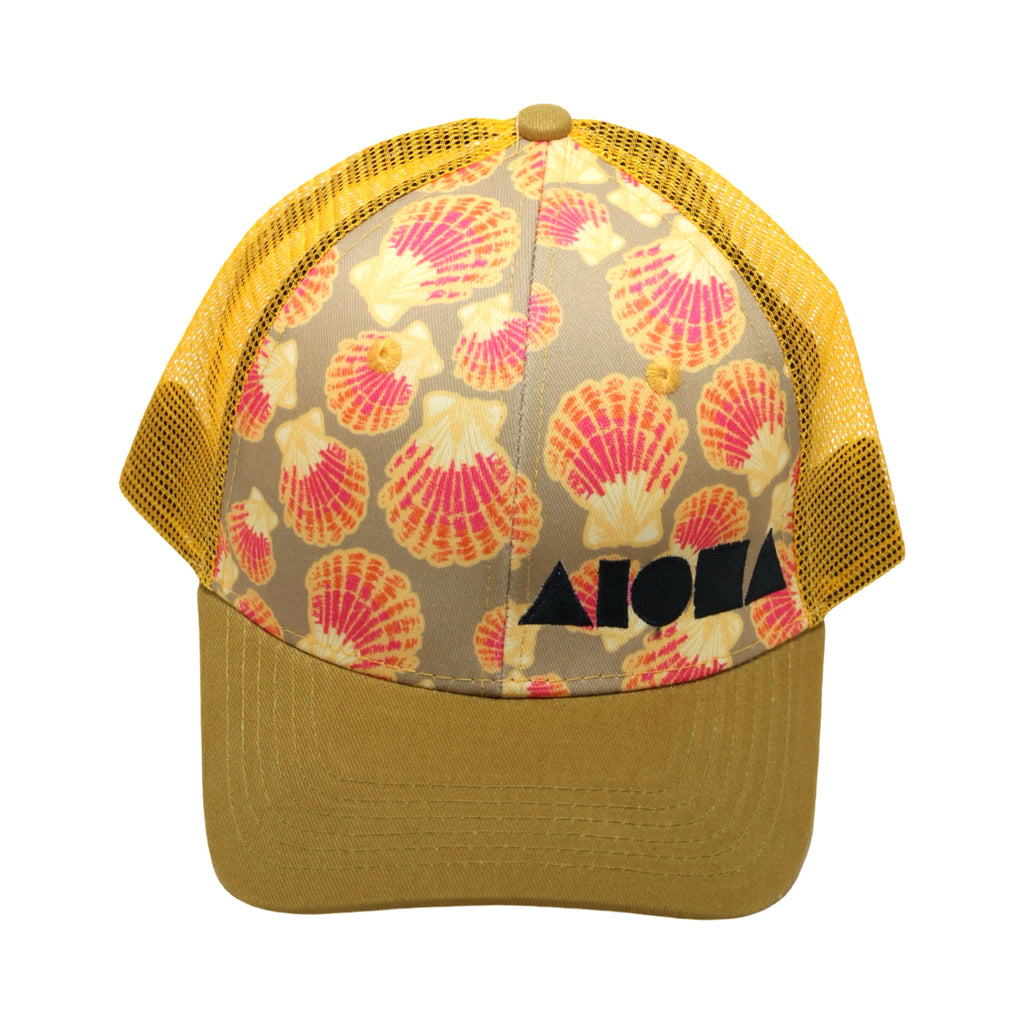 SUNRISE SHELL Adult Curved Bill Snapback