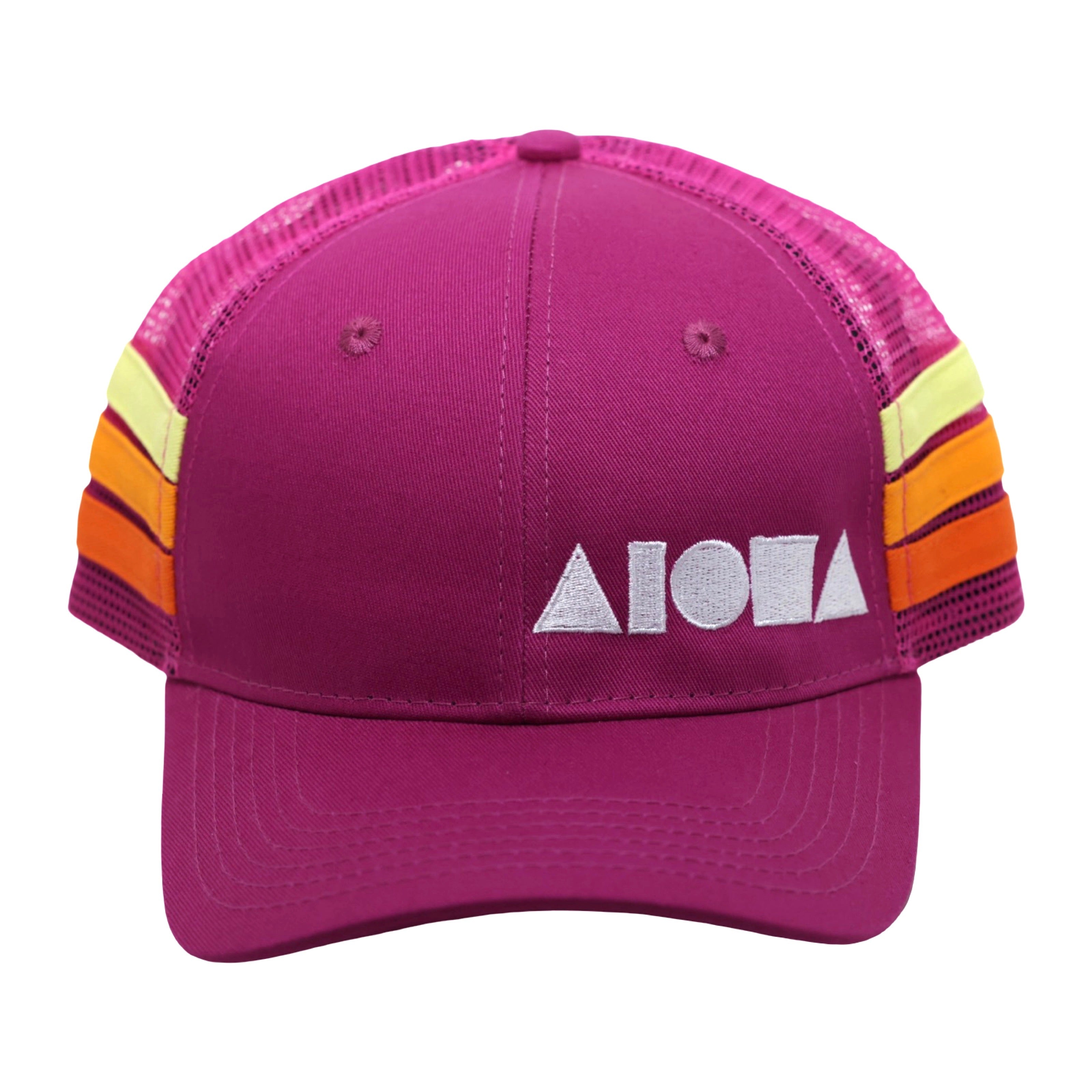 MAGENTA Adult Curved Bill Snapback