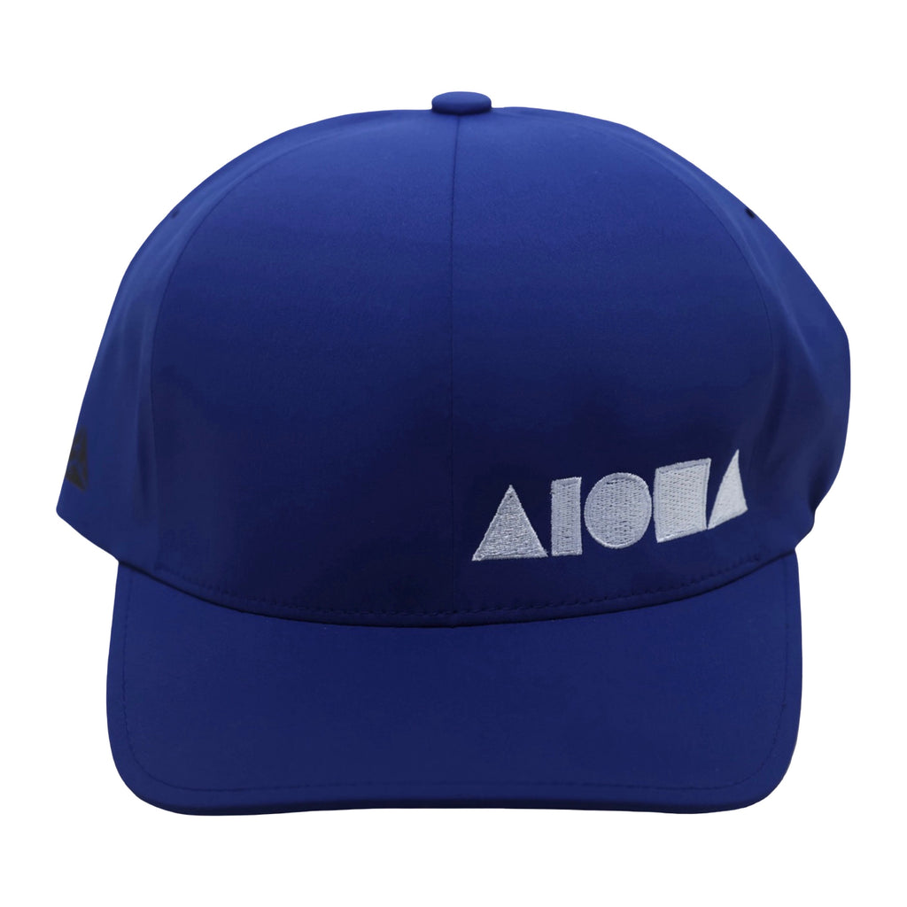 BLUE FLEXFIT White Aloha Shapes Logo