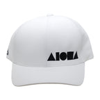 WHITE FLEXFIT Black Aloha Shapes Logo